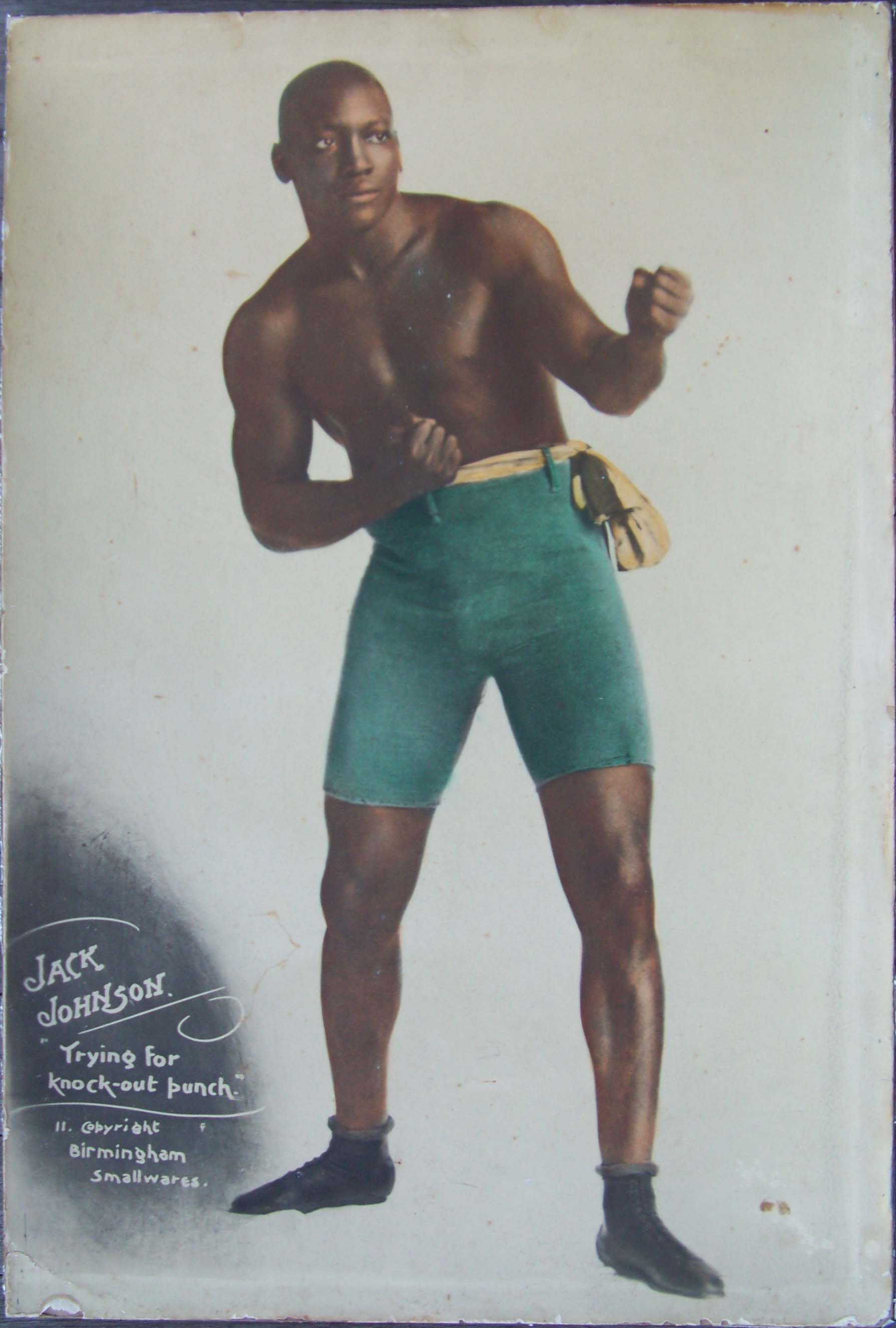 Jack Johnson World Heavyweight Champion 1908